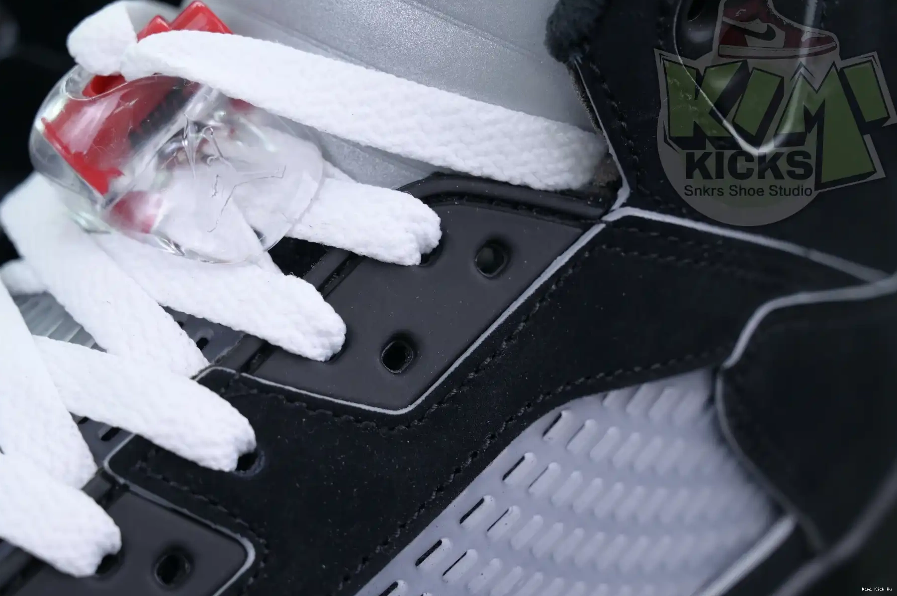 Jordan Air REIMAGINED” Kimikick METALLIC 5“BLACK Jordan 0628